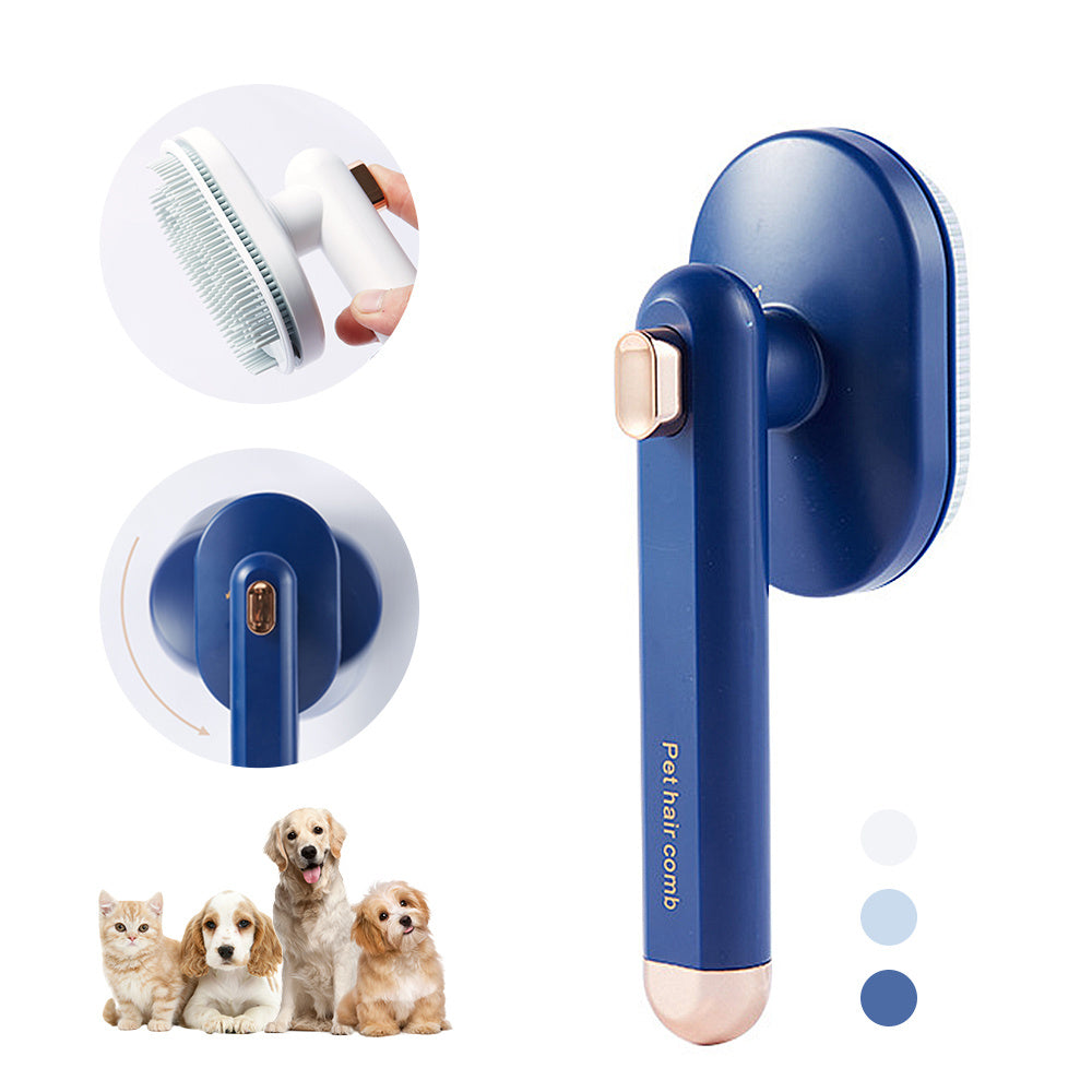 FurGo Pet Brush – Self-Cleaning Grooming Comb for Dogs & Cats