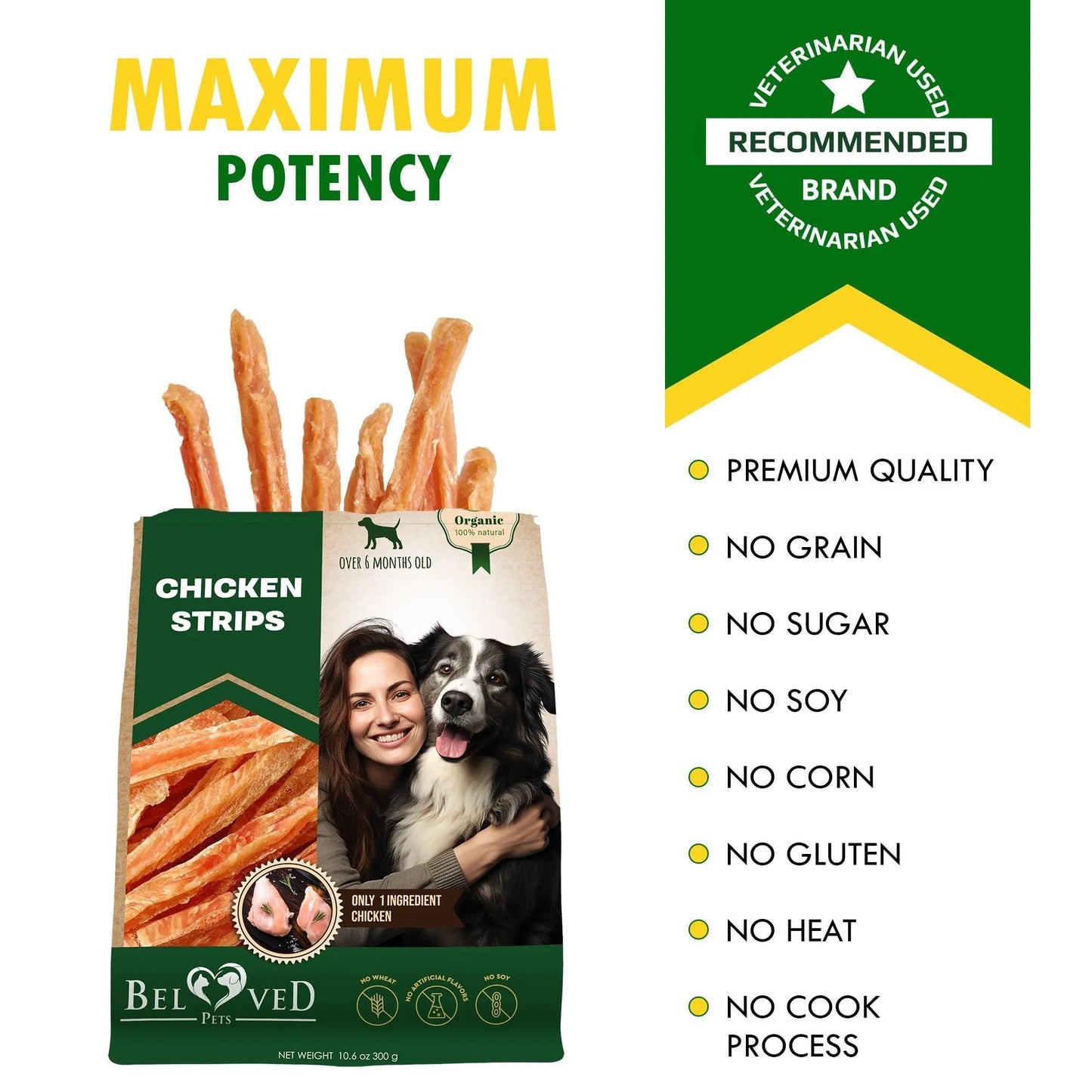 Chicken Strips Dog