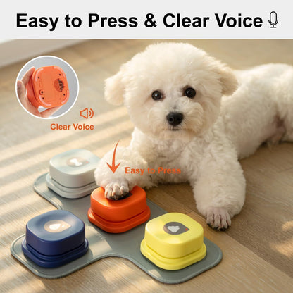 Dog Talking Buttons Set