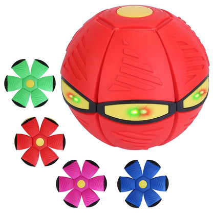 4 Pack Flying Saucer Ball Electric Colorful