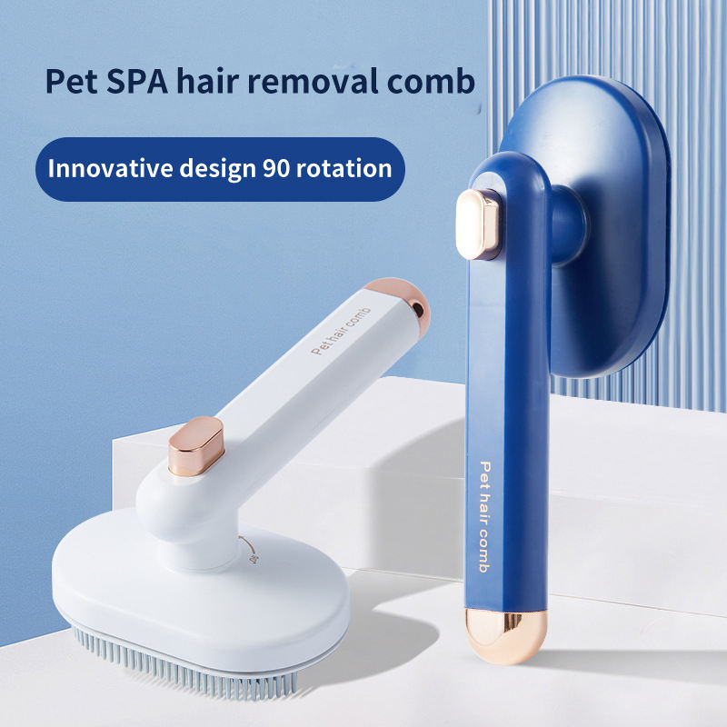 FurGo Pet Brush – Self-Cleaning Grooming Comb for Dogs & Cats