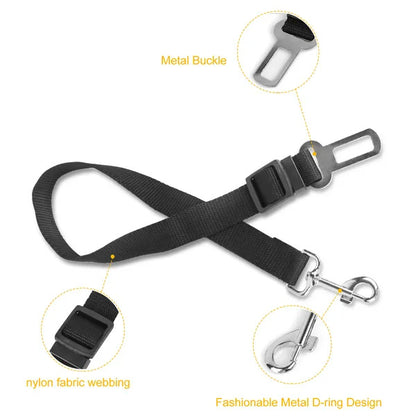 2Pcs Pet Dog Seat Belt