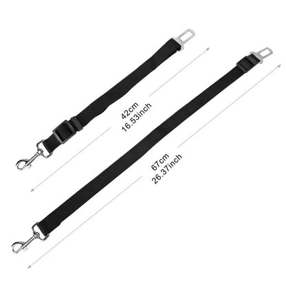 2Pcs Pet Dog Seat Belt