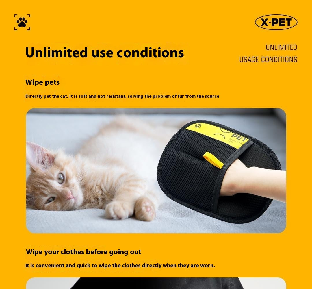 FurAway™ Grooming Gloves – Clean Home, Happy Pet