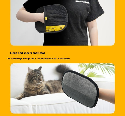 FurAway™ Grooming Gloves – Clean Home, Happy Pet