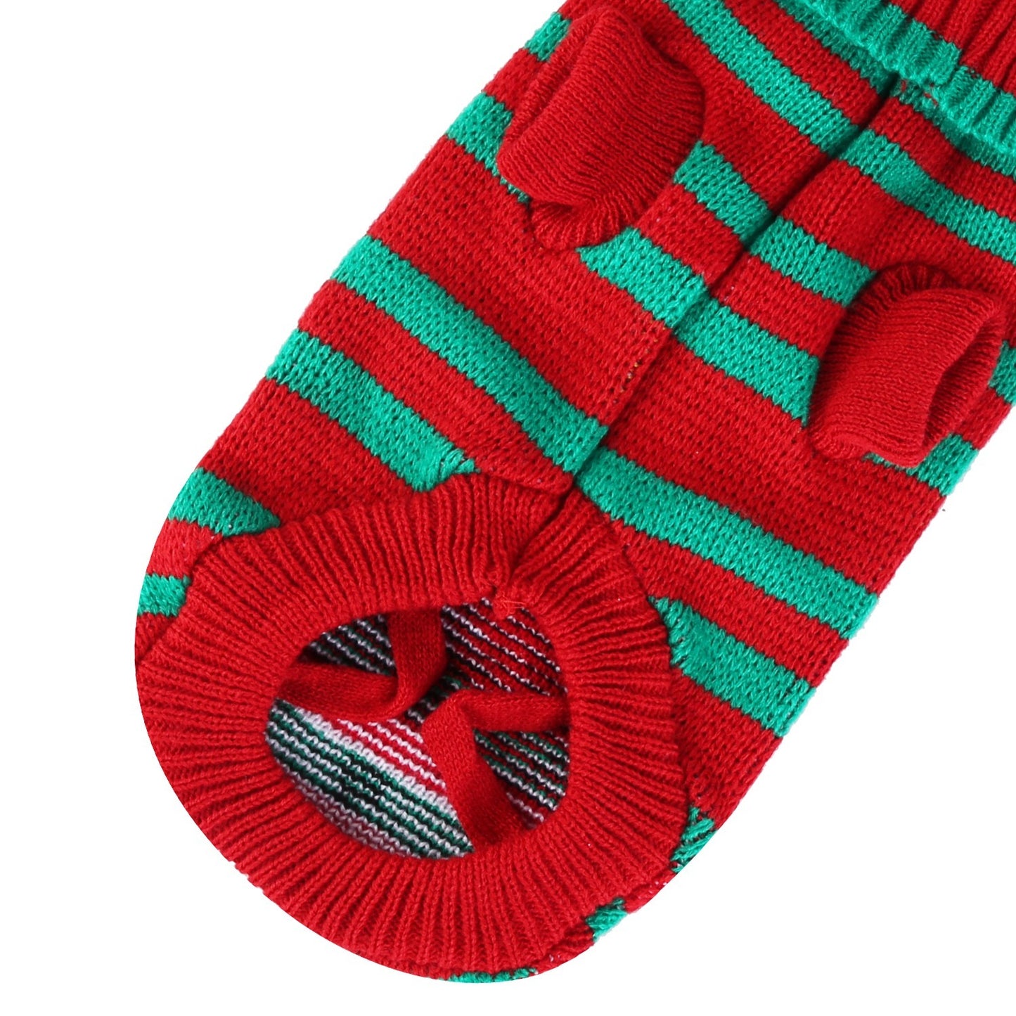 2 Patterns 4 Sizes Option-- 1Pc Pet Christmas Turtleneck Sweater Dog Cat Christmas Clothes