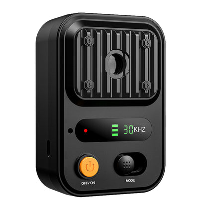 Black-Green Color Options -- 1Pc Ultrasonic Anti-Barking Device Rechargeable Auto Dog Bark Control Deterrent Box Training Device