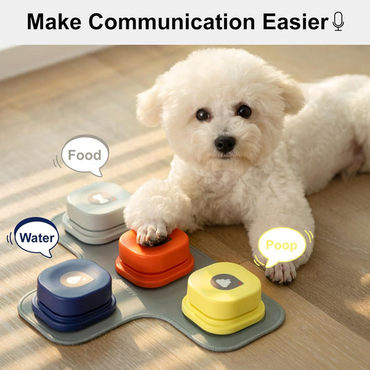Dog Talking Buttons Set