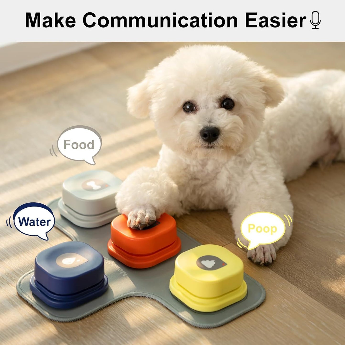 Dog Talking Buttons Set