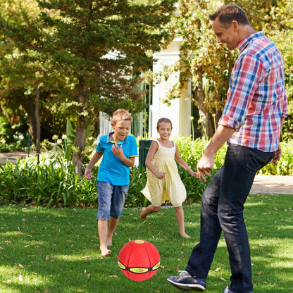 4 Pack Flying Saucer Ball Electric Colorful